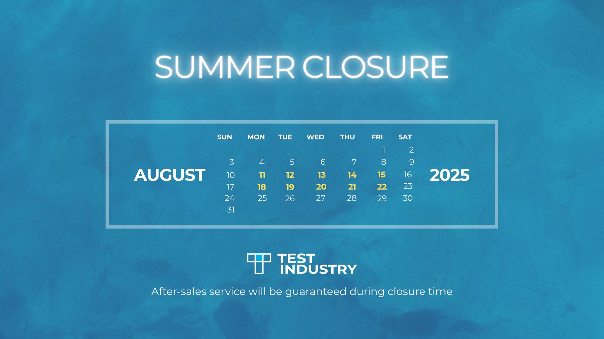 SUMMER CLOSURE_2025_WEB