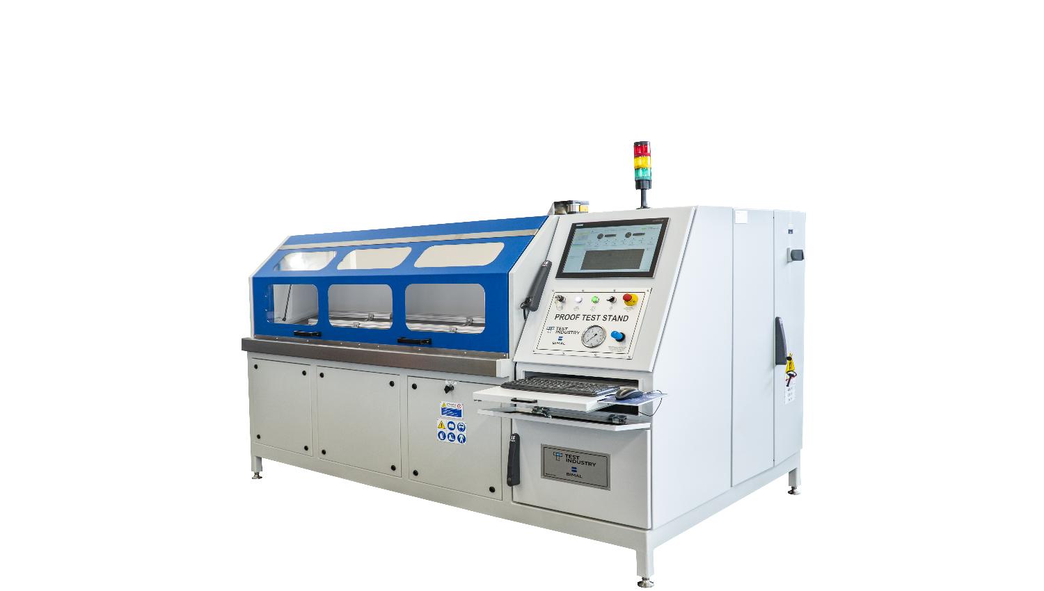BPF SERIES PROOF TEST BENCH | Test Industry image.